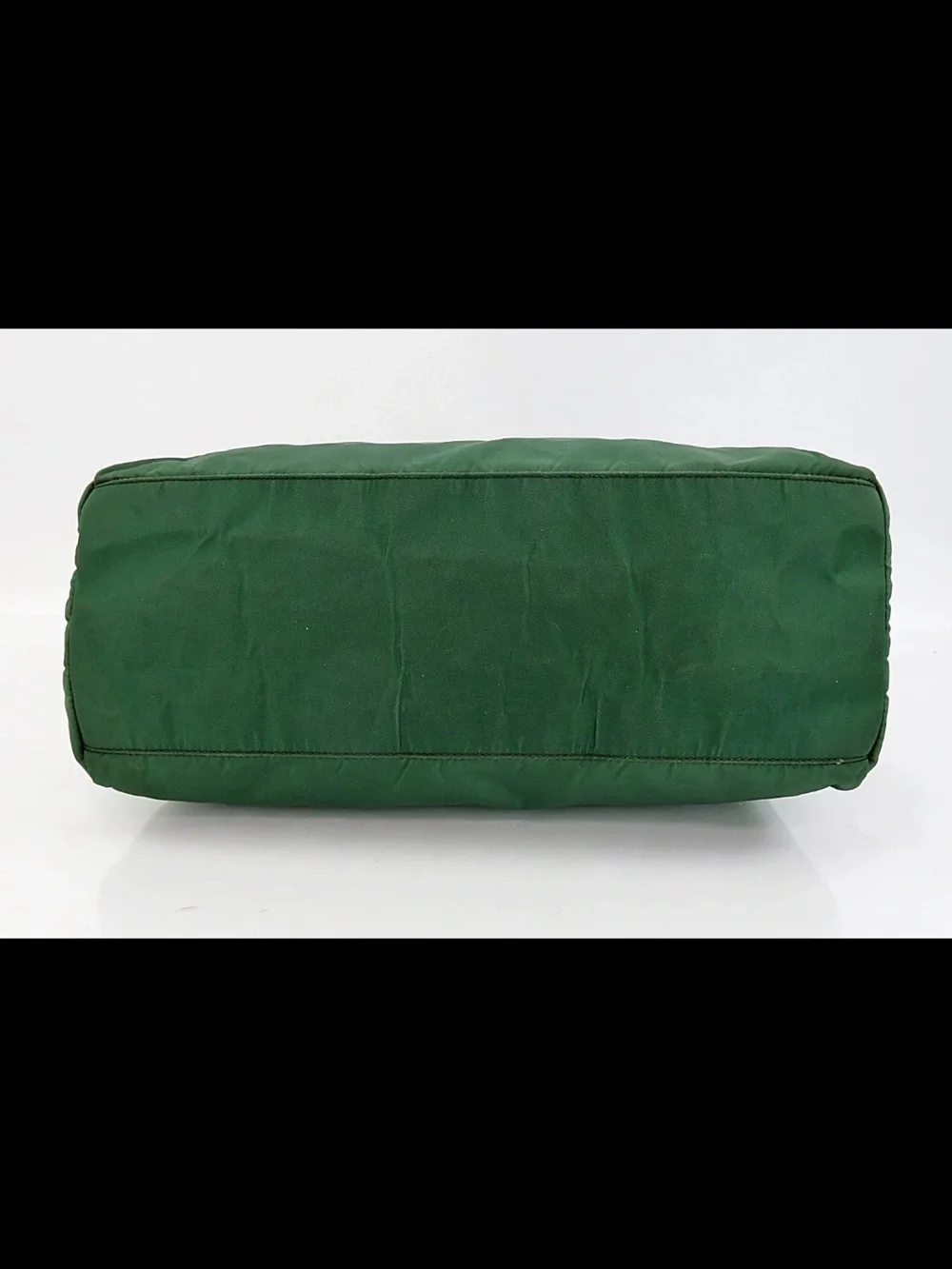 Prada Green Nylon Tote Bag
